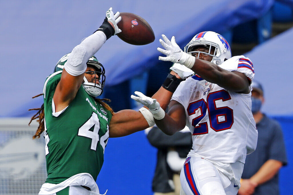 APTOPIX Jets Bills Football